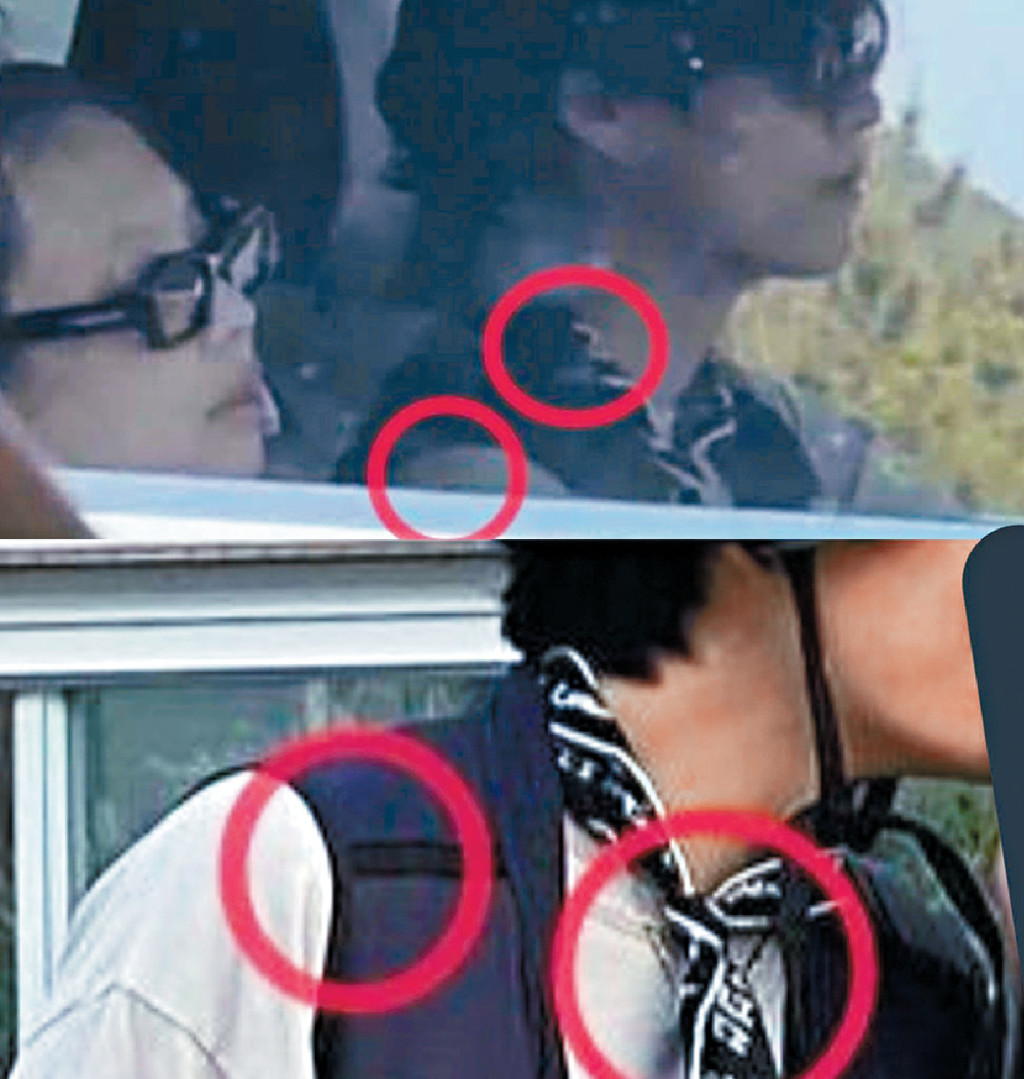 ■有網友對比5月時VJ在濟州同車的相與昨日公開的照片，發現V戴上同一條領巾。