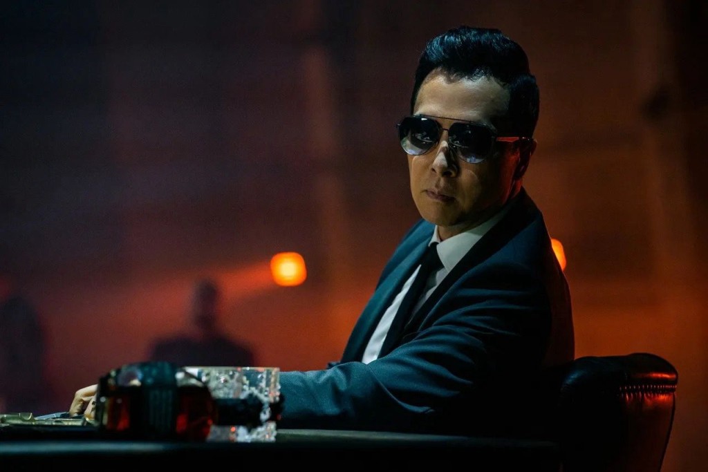 甄子丹自導自演《殺神John Wick》外傳電影《CAINE》。 甄子丹自導自演《殺神John Wick》外傳電影《CAINE》。