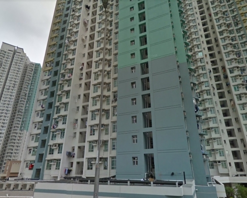牛頭角上邨常富樓,一名女子從高處墮下死亡。 網圖