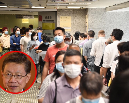 楊永強指自己現時已沒有戴,不過去密集地方就會戴。