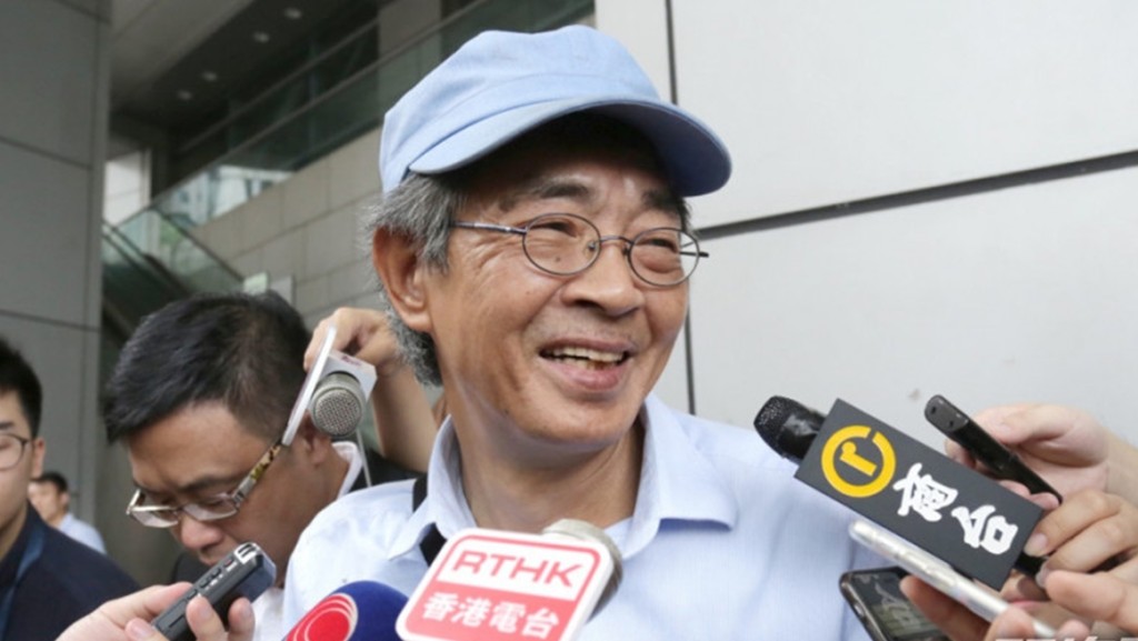 林榮基患肺癌第一期,正進行3個月化療。資料圖片