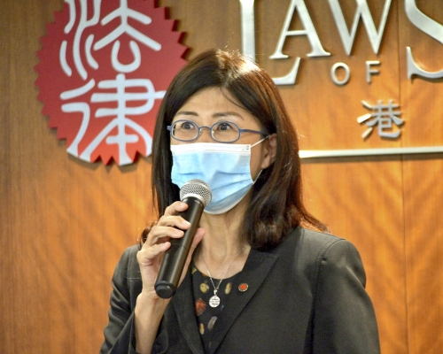 香港律師會會長彭韻僖。資料圖片
