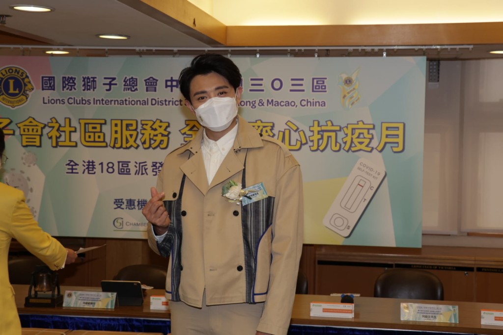 安俊豪不少工作受影響,已損失約6位數字。