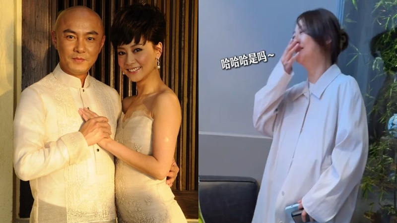 張衞健老婆張茜罕現身走樣變大媽？  被指眼袋腫脹法令紋明顯  曾兩度小產至今無子成遺憾