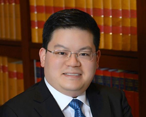 張天任大律師。 Temple chambers圖