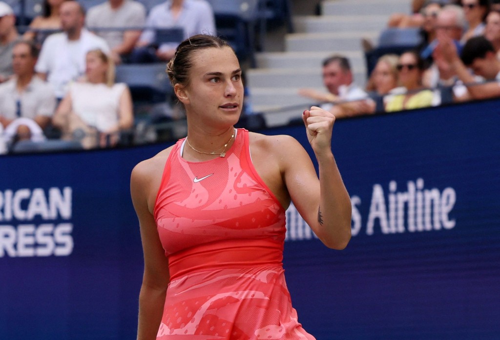 第六位 白俄羅斯網球運動員 Aryna Sabalenka 場上加場外收入：1470萬美元（約1.14億港元）。 路透社