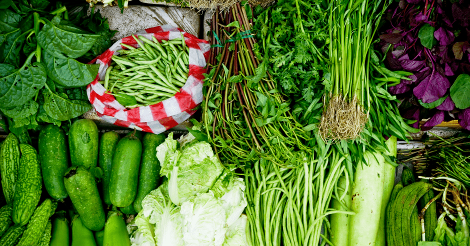 綠色蔬菜的熱量較低，容易消化吸收。unsplash圖片
