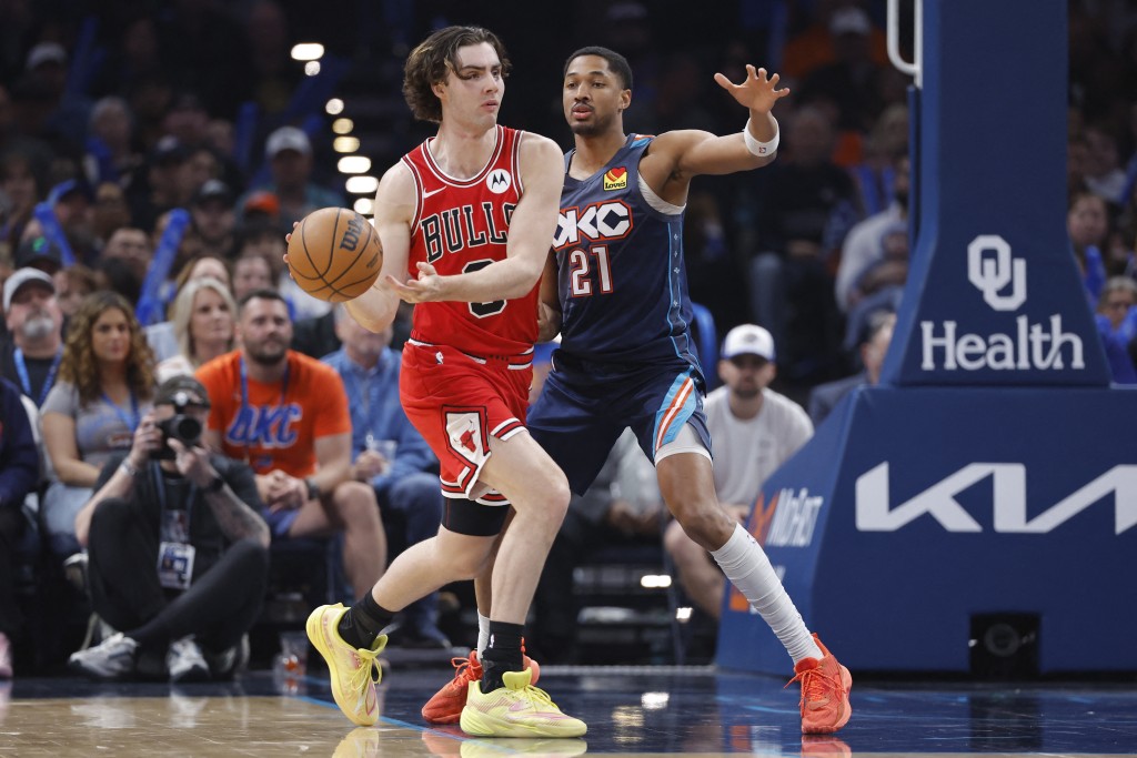 雷霆在当家SGA手感冰冷下，仍然大胜公牛。路透社