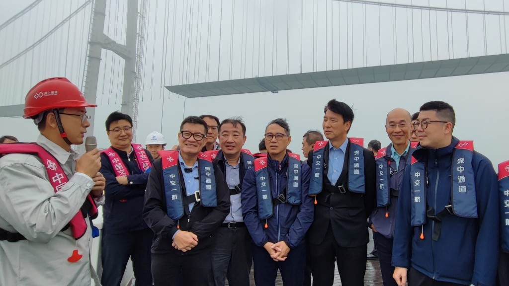 民建聯立法會議員劉國勳到大灣區考察內地的建造技術。劉國勳Facebook