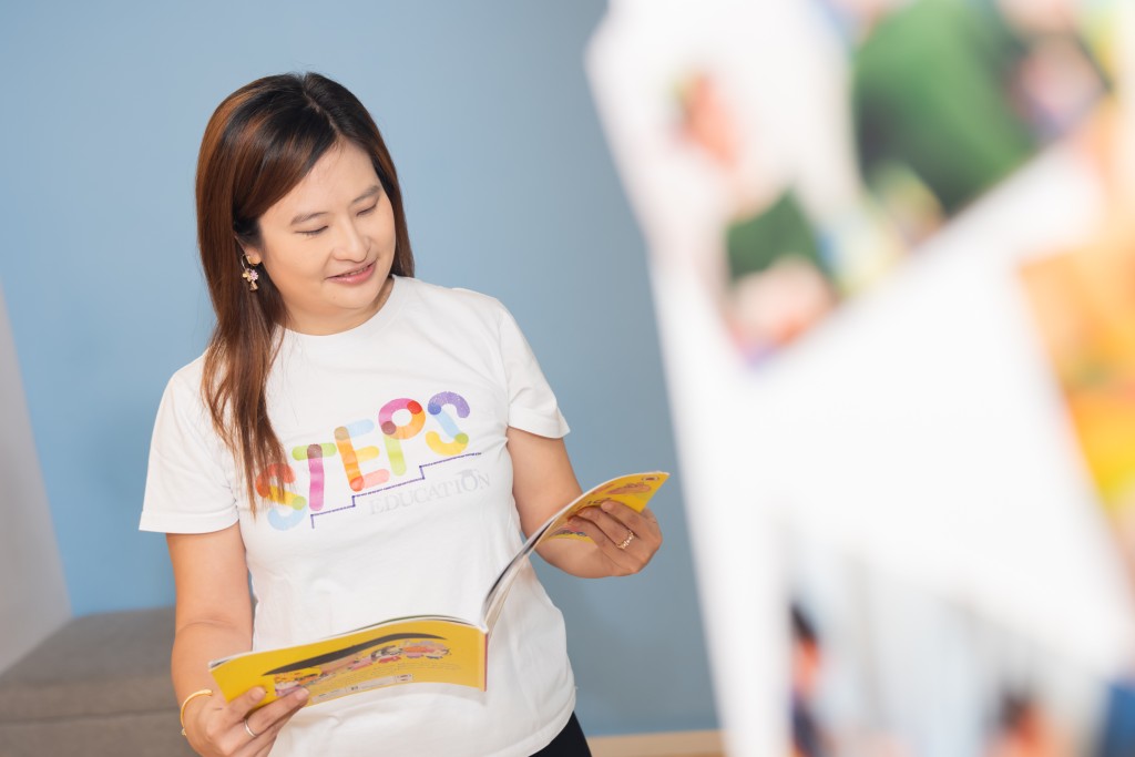 Steps Education课程总监Miss Carmen(图:陈仲梁) Steps Education课程总监Miss Carmen(图:陈仲梁)