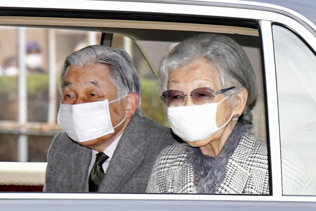 日本皇室護衛確診,未曾接觸皇室成員。 AP資料圖片