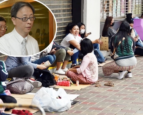 何柏良(小圖)相信4人限聚令放寛至8人,不會令風險明顯上升。資料圖片