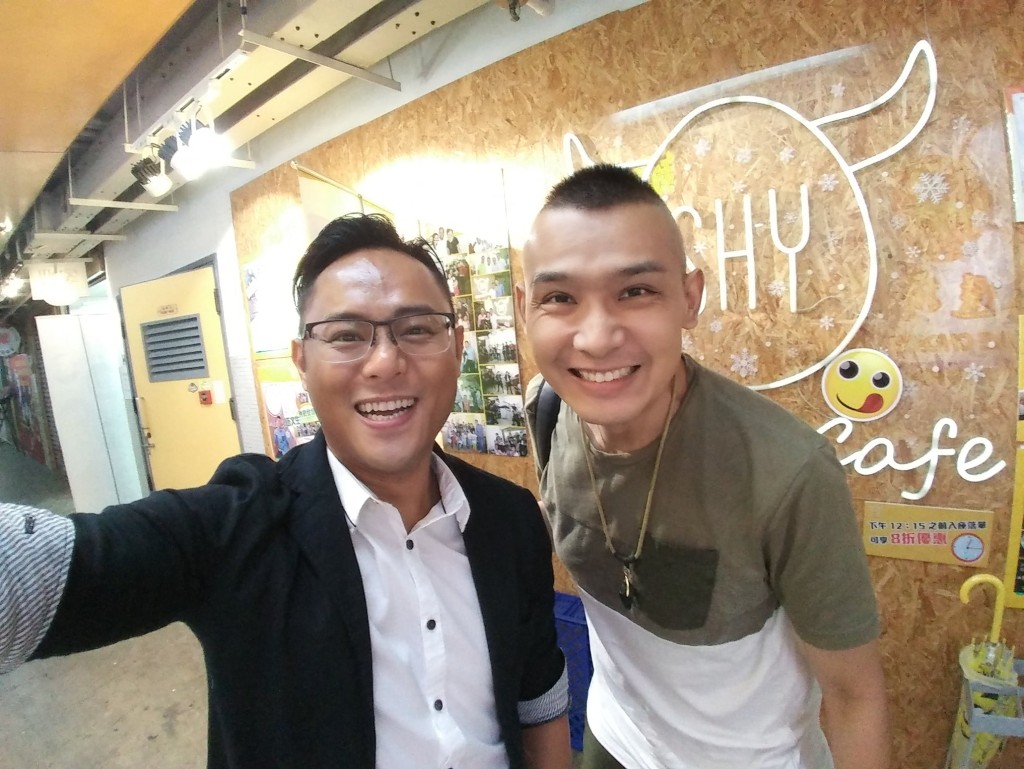 刘家聪与旧拍档伍文生
