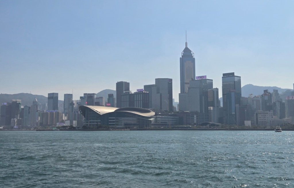 林健鋒指,過去一年本港經濟穩中有進。資料圖片 林健鋒指,過去一年本港經濟穩中有進。資料圖片