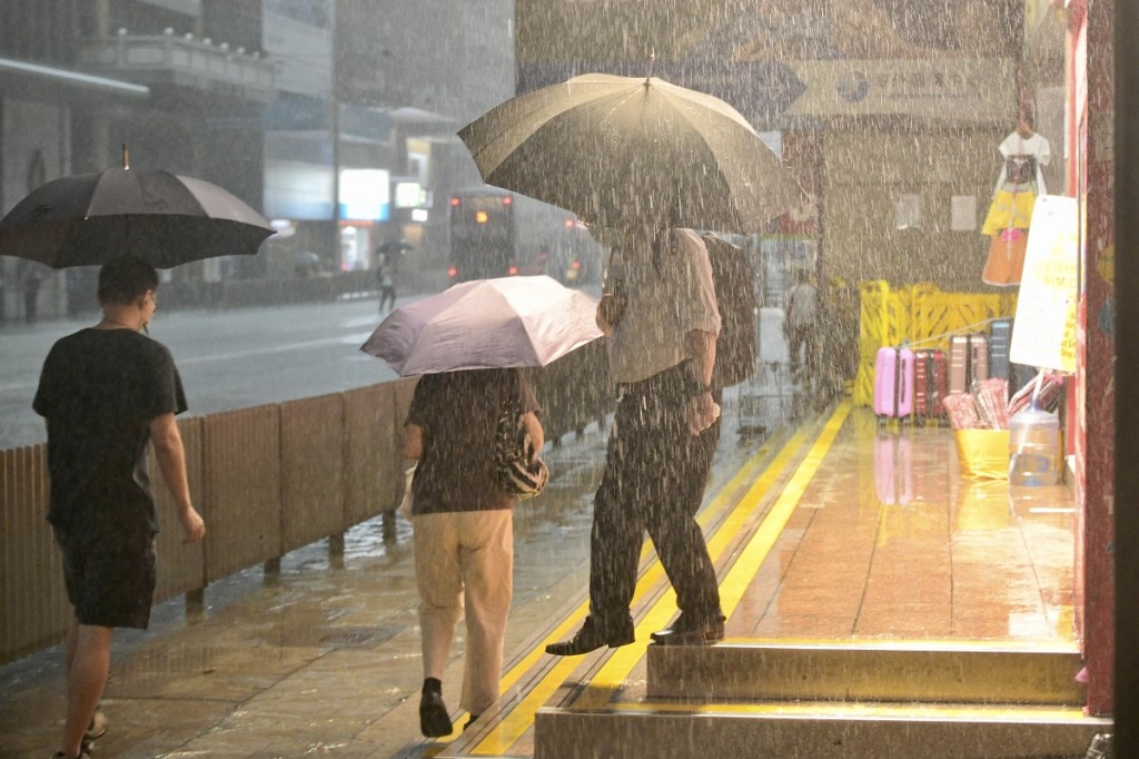 天文台表示，本港去年全年總雨量為2774.5毫米。資料圖片