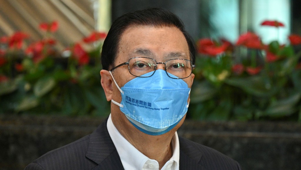 全國人大常委譚耀宗。資料圖片