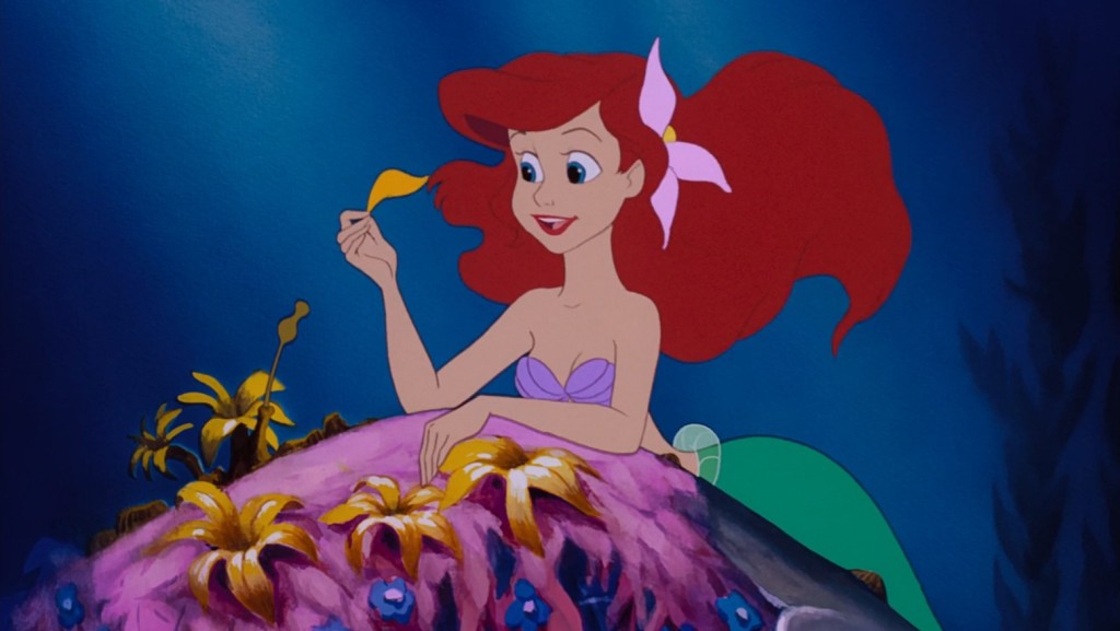 原来是扮《小鱼仙》中的Ariel。