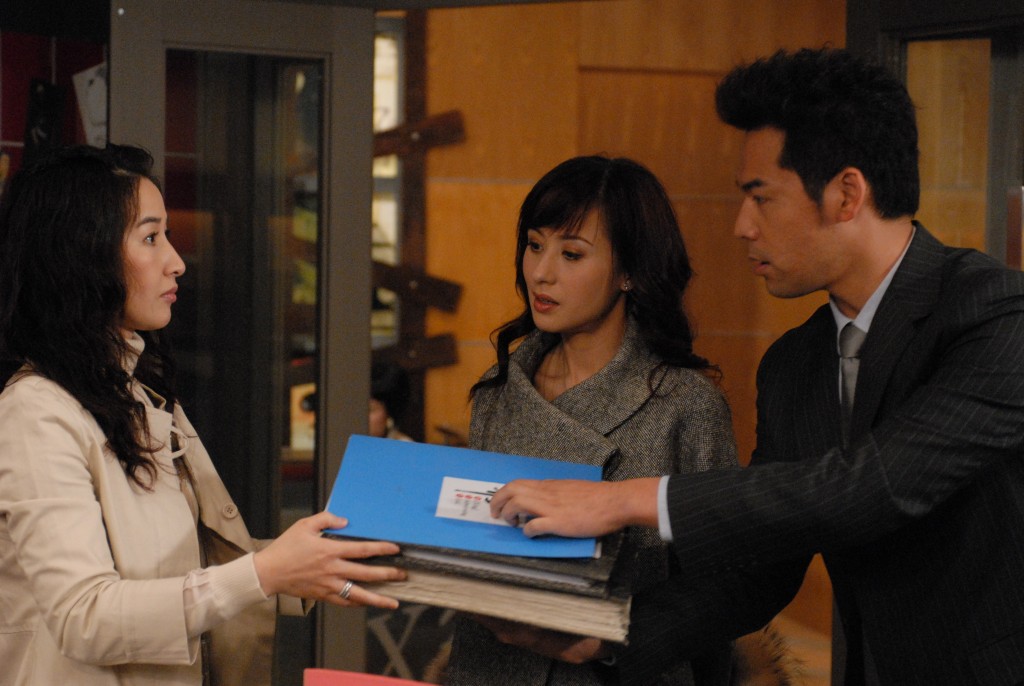 江欣燕指2007年重回TVB拍《同時三分親》時，與丈夫仍依然關係要好。