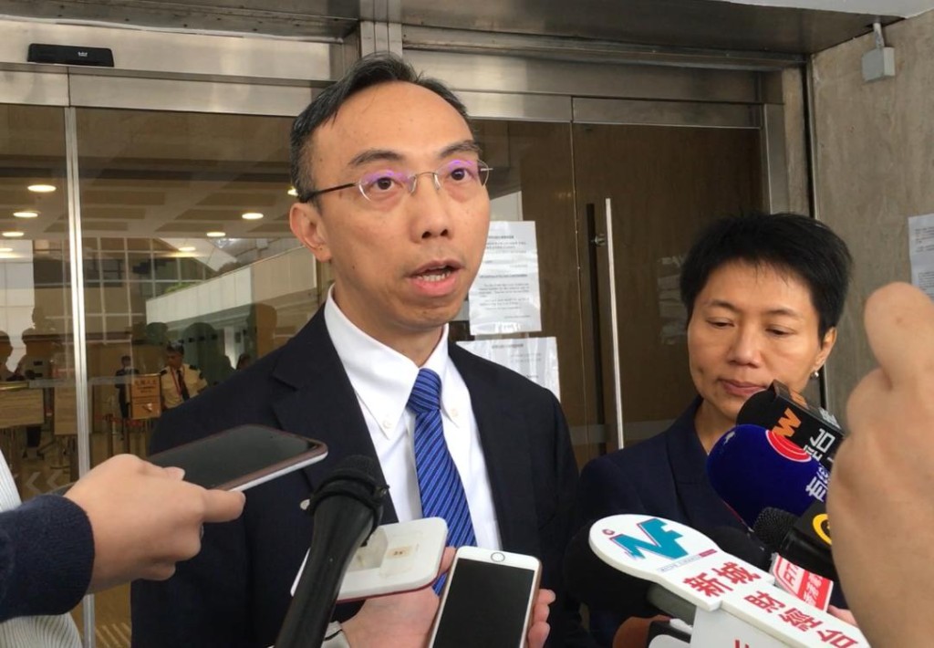 律政司副民事法律專員李錦耀。 劉曉曦攝