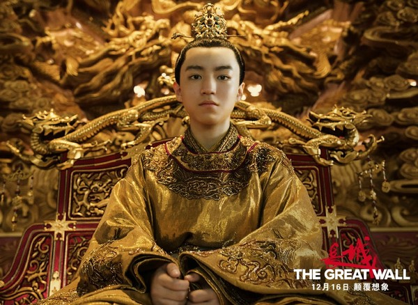 TFBOYS另一成員王俊凱2015年有份演出張藝謀電《長城》。