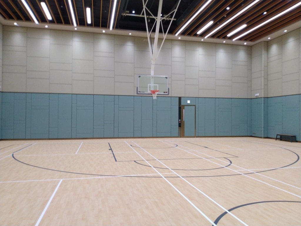室內籃球場適合喜愛運動的住戶。