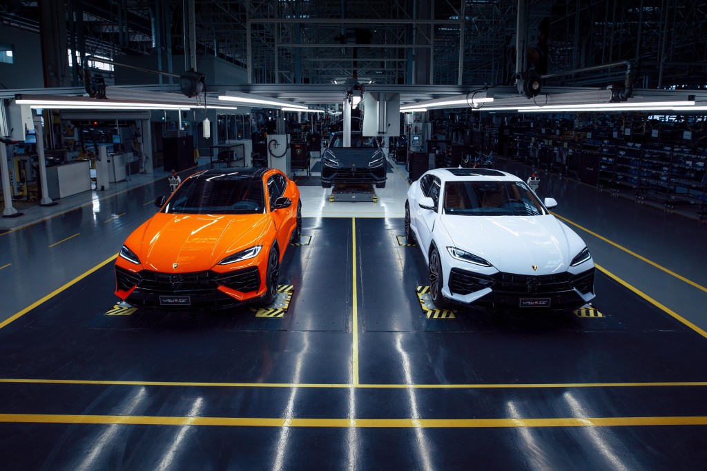 林宝坚尼Lamborghini Urus SE混能版在2024年北京车展全球首发。