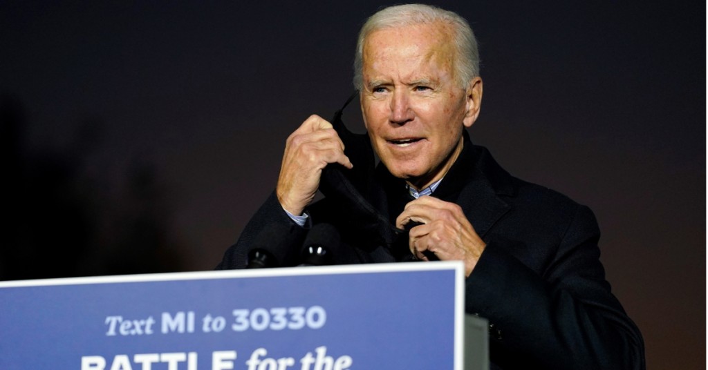 拜登的选情受到儿子的丑闻影响。AP