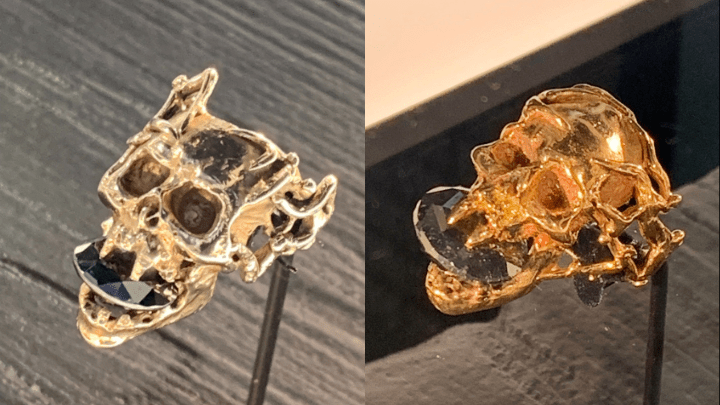 此兩枚跟生死有著奇妙意喻的戒指,正是Yves Gastou生前的最愛藏品。