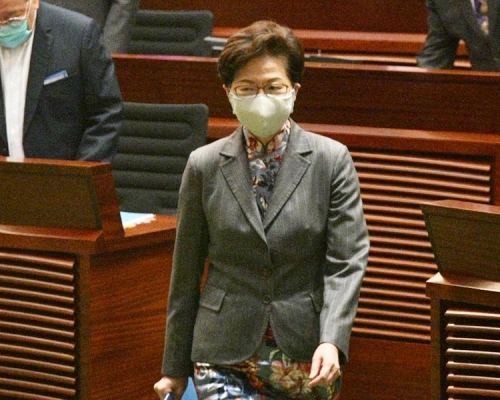 林鄭拒絕市民疫情下提取強積金。