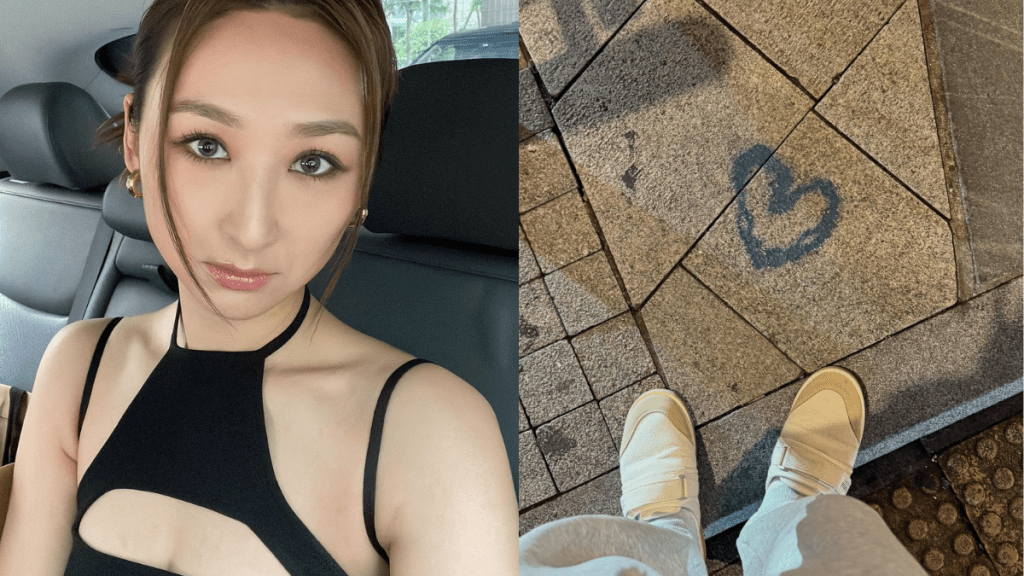 高海寧「危坐」尖沙咀海傍!跨出欄杆與大海只有一步之差 驚險坐姿嚇窒網民:唔好跳呀