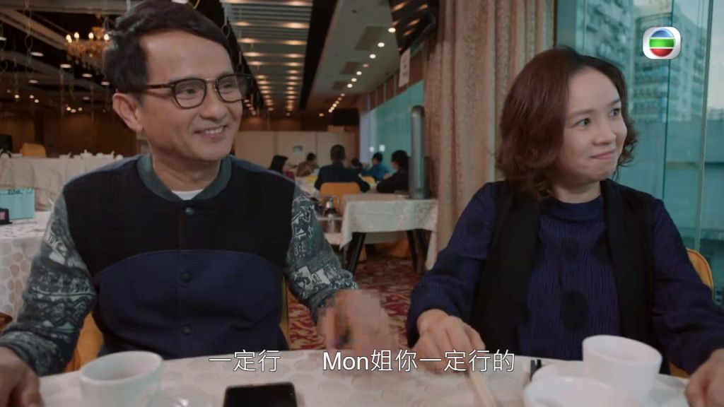 邵卓尧（左）曾演出TVB剧《新四十二章》。