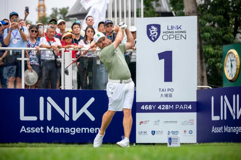 大滿貫冠軍奧蒂臣(Louis Oosthuizen)。領展香港高爾夫球公開賽2025 大滿貫冠軍奧蒂臣(Louis Oosthuizen)。領展香港高爾夫球公開賽2025