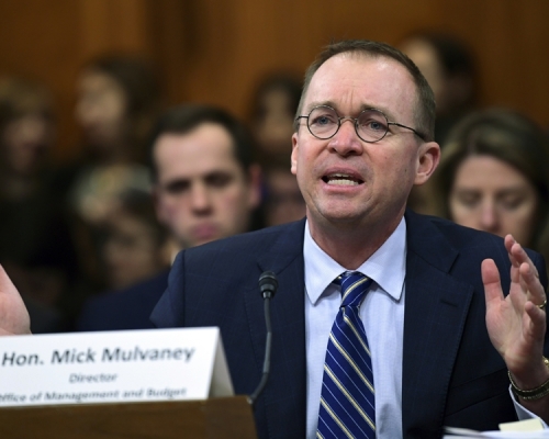 馬爾瓦尼出席國防預算案的眾議院聽證會。AP