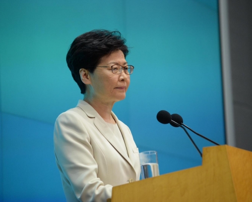 林鄭月娥承認未來管治非常困難。