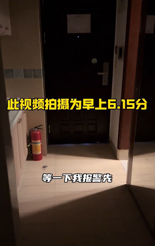 广东阳江海陵岛有游客被人狂敲酒店门搵老婆，惹打劫疑云。