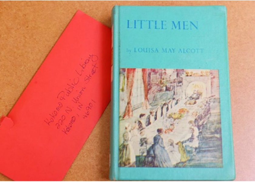 逾期多年未還的圖書《小紳士》(Little Men)。網圖