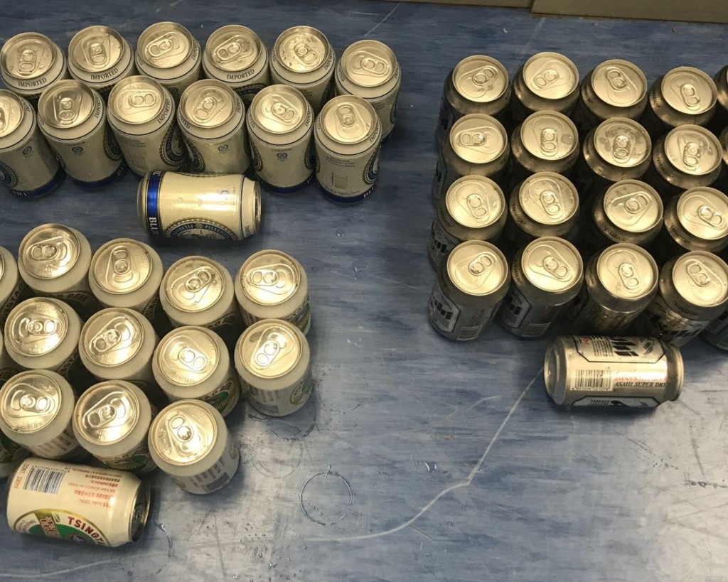 啤酒總值約730元。