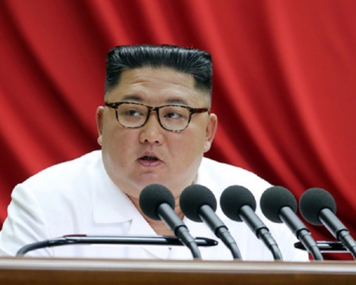金正恩在會議強調，各單位需嚴守邊關，防止疫情蔓延。　