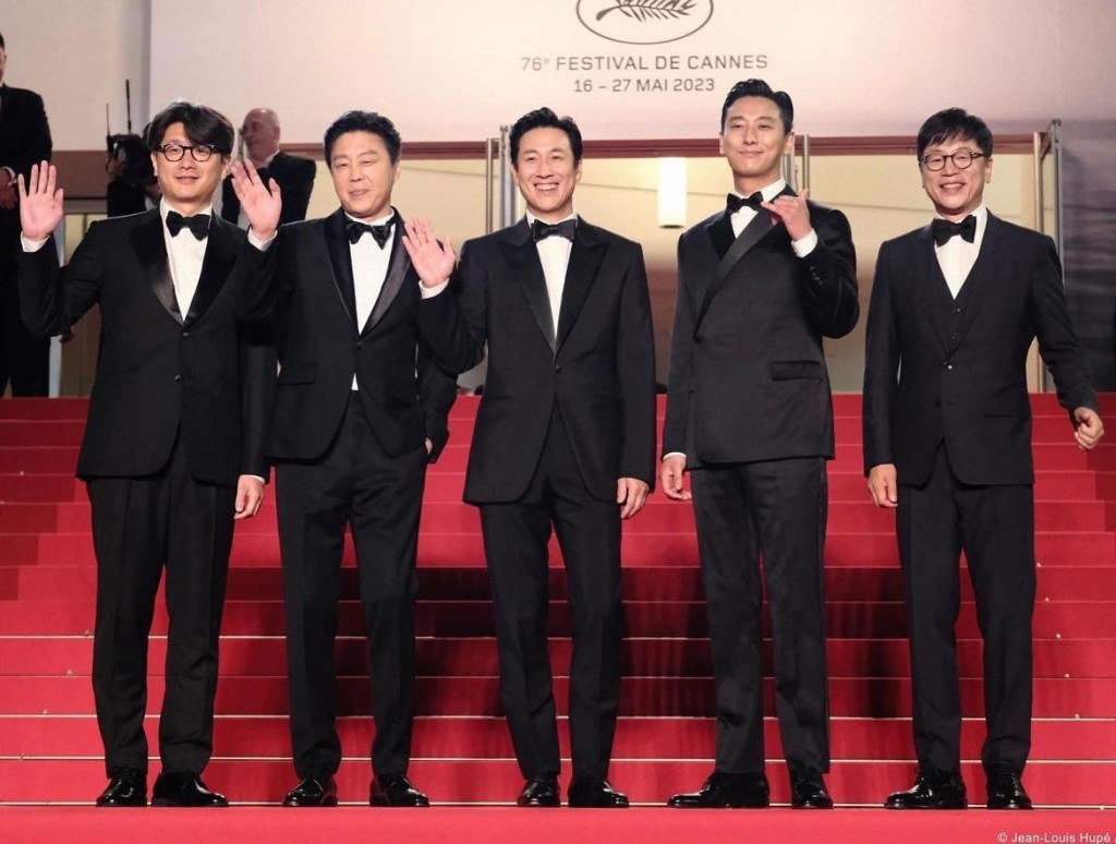 李善均今年中才領軍多位韓國演員參加康城電影節。