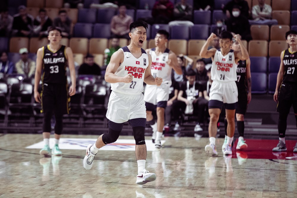 香港男子篮球队获参加杭州亚运男子5人篮球的资格。FIBA图片