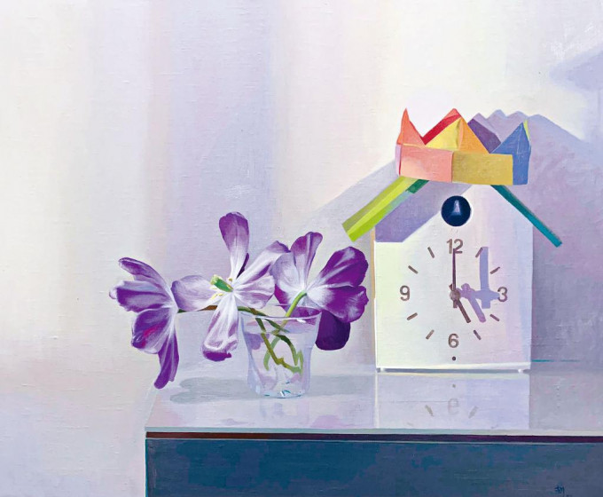 浚諺的作品《五點鐘的陽光》。