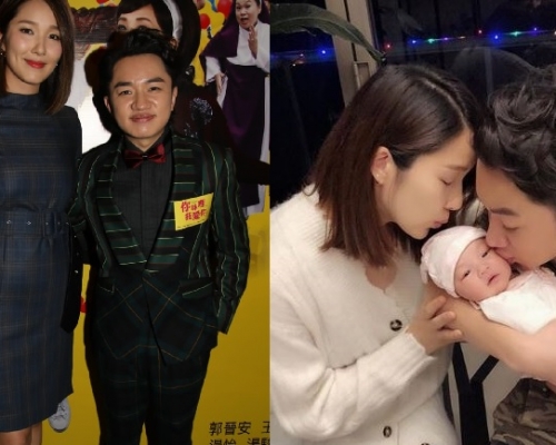 太太李亚男诞下女儿后，更首度出席公开活动撑老公。