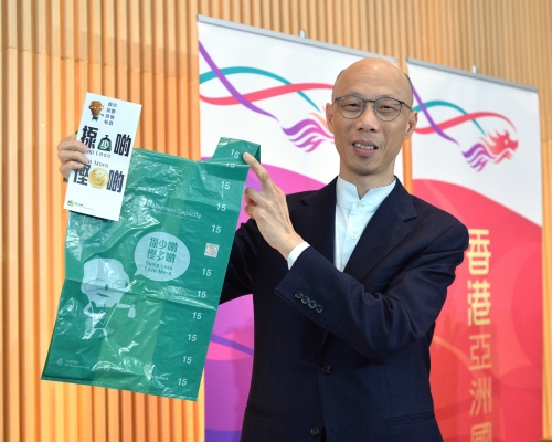 黃錦星說,垃圾徵費立法受影響,政府會在其他方面加強減廢回收。 資料圖片