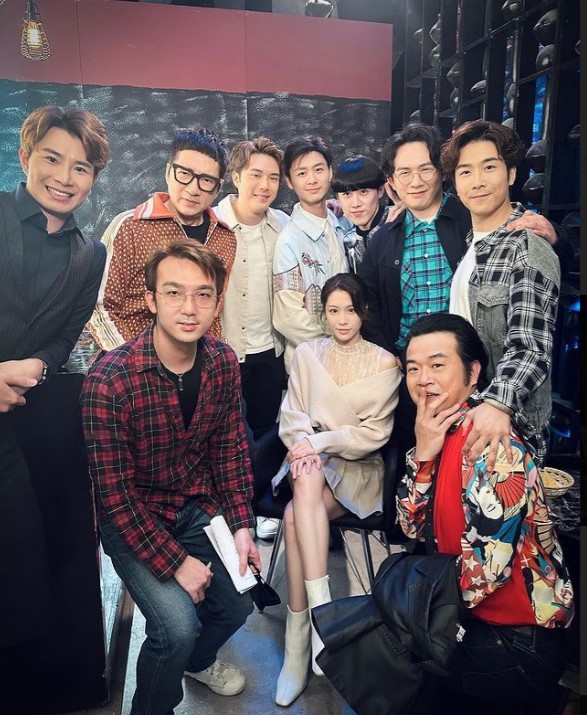 李啟傑和《愛回家》的演員好老友。