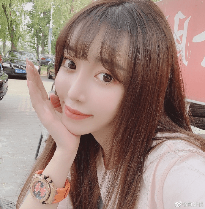 女星肖妍倪舊照。 微博 女星肖妍倪舊照。 微博