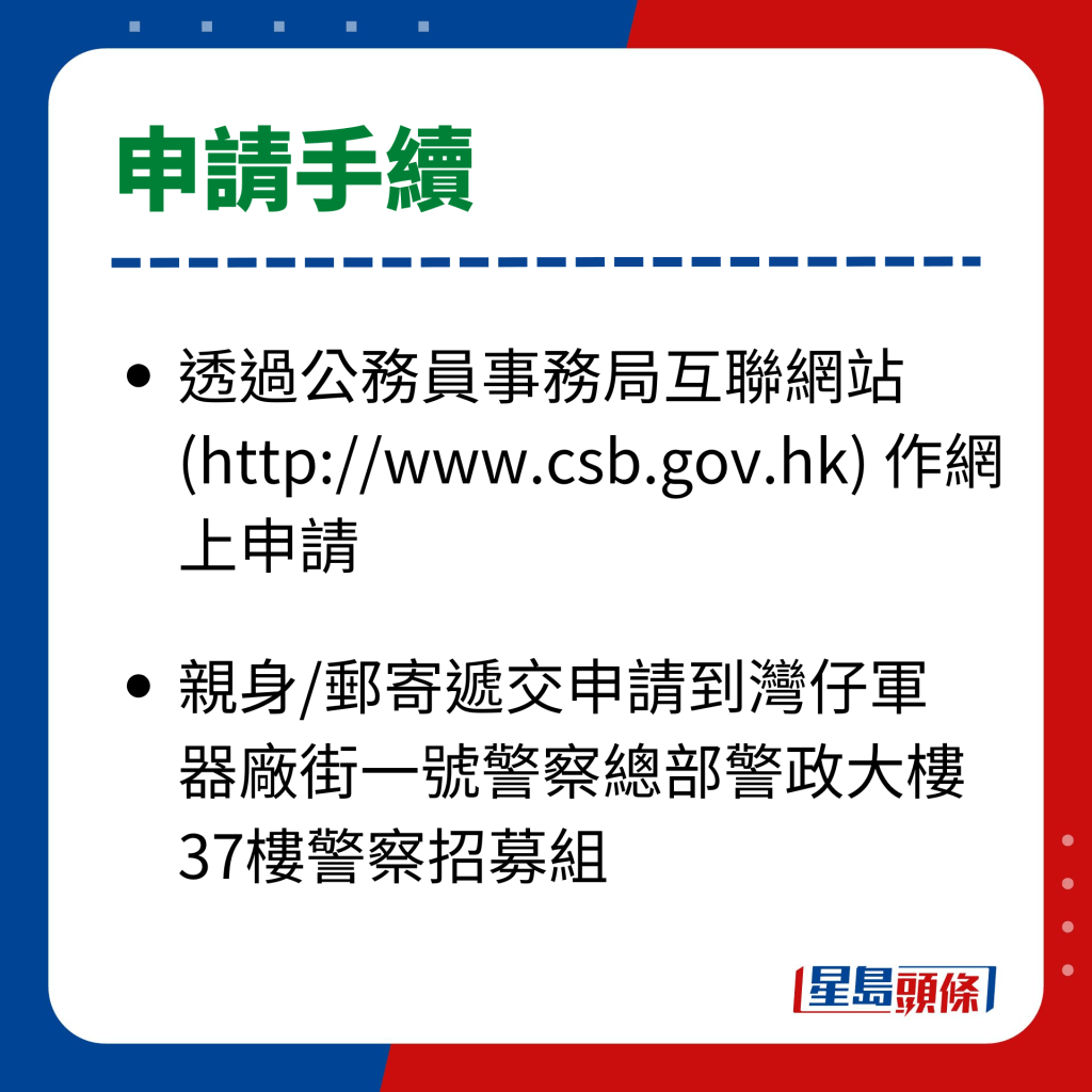 2023政府工招聘｜香港警务处 警员 