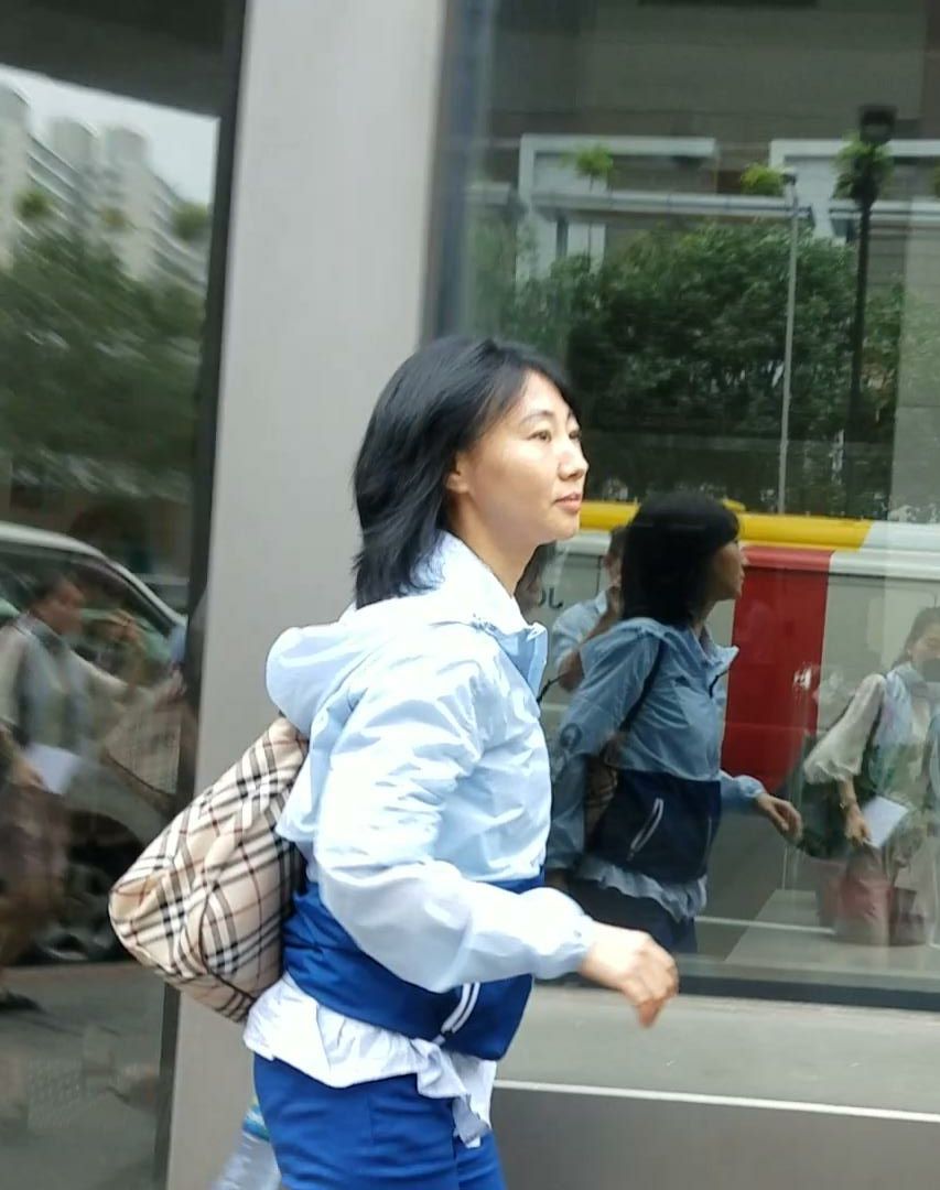 證人袁玉珍。潘琪慧攝