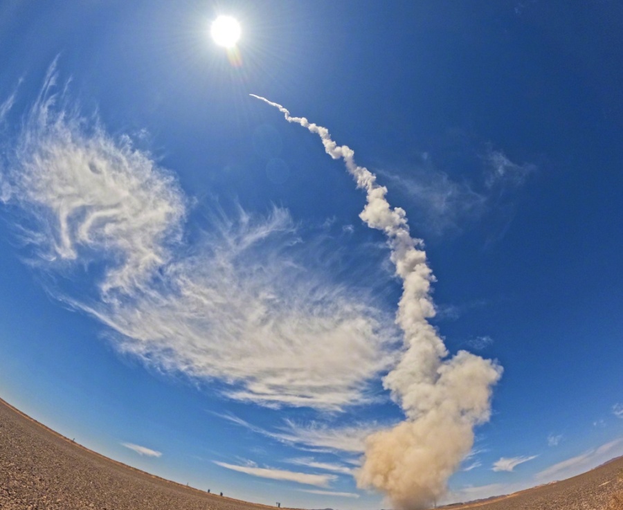 谷神星一號遙六運載火箭在酒泉衛星發射中心成功發射升空。