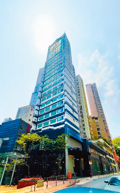 中環Ovolo Central全幢酒店,剛以2.55億易手。 中環Ovolo Central全幢酒店,剛以2.55億易手。