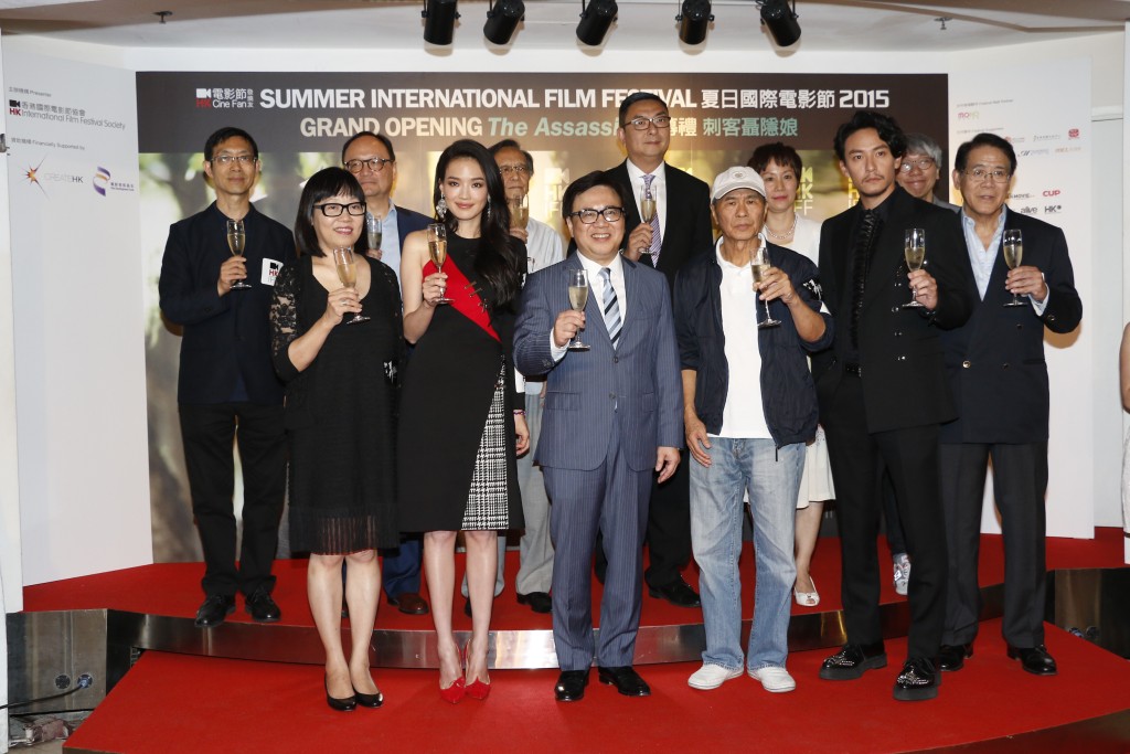 导演侯孝贤在2015年曾来港出席「夏日国际电影节」开幕礼。